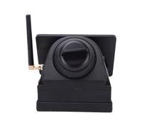 Tbest Camara de Vision Nocturna de Marcha atras Camara de Respaldo Nocturna Trasera WiFi magnetica 1080P Solar IP67 con bateria Recargable para Remolque RV Barco