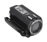 Tbest Cámara Digital de 5k 56MP Autococuso 18x Zoom Anti Achando 180 Grados Rotación IPS Touchsid Travel Photography ABS ABSEA