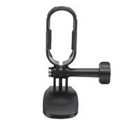 Tbest Cámara Hat Mount Diseño de Rotación Soporte Vertical Horizontal Antideslizante para GO3S ABS Material de PC Accesorio Duradero Entusiastas de la Acción