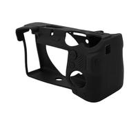 Tbest Camino Caperina Silicona Propina de la Cubierta Protectora Suave a Prueba de Chancro para la Cubierta Protectora Suave para A6700 Material Respetuoso con el Medio Ambiente Ligero (Black)