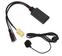 Tbest Car Bluetooth Kit Car Aux Bluetooth 5.0 O Cable Micrófono Adaptador de Manos Libres Reemplazo para Alfa Romeo 159 2005+