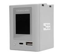 Tbest Cargador de Batería Dual para Dron, Concentrador de Carga Rápida para Pantalla Digital 3 Pro 4, Modo de Almacenamiento, Controladores y Teléfonos Inteligentes Aplicables