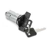 Tbest Cilindro de Cerradura de Encendido 701398, Aleación de Aluminio Premium ABS, Interruptor de Llave de Repuesto, Ajuste Directo para Vehículos, Duradero, Resistente, Fácil de