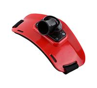 Tbest Cinturon Pesca Combate, Cinturón de Pesca Ajustable Stand Up Cinturón Soporte Rotativo Caña de Pescar Volver Acolchado Caña de Pescar Cinturón reemplazo para Pesca Accesorios(Rojo)