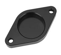 Tbest CNC Aluminio Turbo Resonator Eliminar Placa de Alto Rendimiento Kit de Actualización Duradera para Silverado 2500HD 3500HD Sierra 6.6L V8 y Duramax 2016 2016 (BLACK)
