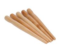 Tbest Comic Pen Ginder Sandal Sandal Santal 150 Mm Long 5 PCS Accesorio Práctico para Trabajos de Diseño en Marca de Agua (Color de madera original)