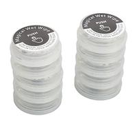 Tbest Compressed Wet Wipes Tablets, Portátiles para Exteriores | Durable, fácil de transportar, material de tela suave, total 10 piezas
