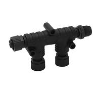 Tbest Conector Universal Nmea 2000 Tee Terminator, Rosca de 2 Puertos, 5 Pines, Ip67, para Redes B&G, Simrad Navico Marine Electronics