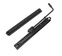 Tbest Conjunto de Riel de Montaje de Asiento, Riel Deslizante de Asiento RV 315 Mm Riel Deslizante de Asiento a Prueba de Oxidación de Alta Dureza para Vehículo