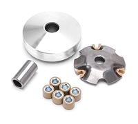 Tbest Conjunto de Variador Reemplazo de Rueda Motriz de Rodillo GY6 139QMA 139QMB Scooter Aleación de Aluminio ABS Durable Fácil Instalación