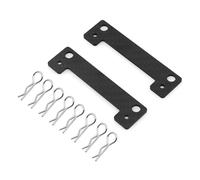 Tbest Conjunto del Cuerpo Reforzado con Fibra de Carbono Después del Intercambio de TT01 XV01 1/10 Piezas de Aceleración de Automóvil de Control Remoto para Mejorar la Rigidez y el Potencial de la