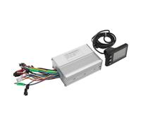 Tbest Controlador de Onda Sinusoidal de 3 Modos 20A con Medidor de Pantalla LCD S866 Kit de Motor Eléctrico ABS de Aleación de Aluminio