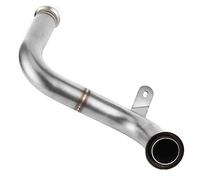 Tbest Converter Catalítico Eliminado Decat Midpipe Motocicleta Modificación de Modificación para 125 250 390 RC390 2017+ Superior 304 de Flujo de Flujo Libre de Rendimiento de Acero