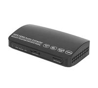 Tbest Converter de Extracto de Audio 4K 60Hz HDR Sincrónico Splitter 5.0 Transmisor para TV de Computadora TV Box Game Console