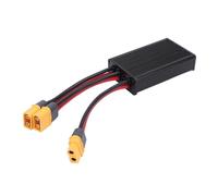 Tbest Convertidor de Descarga de Batería Doble Adaptador de Módulo Paralelo Dual Aluminio Aleación de Aluminio de Interfaz de Energía para Motor de 250 3000W Motor (40A)