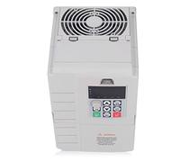 Tbest Convertidor de Frecuencia 7.5KW con Control PWM | Diseño universal, entrada monofásica de 220 V, salida trifásica de 380 V, filtro incorporado, funcionamiento seguro, apto