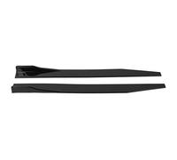 Tbest Ctze Faldón Lateral para Automóvil, Faldón Lateral Universal de 47 Pulgadas, W212 Faldones Laterales 2 Piezas Separador de Faldón Lateral para Automóvil Difusor de Aletas de