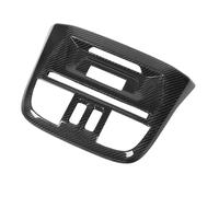 Tbest Cubierta de luz de lectura superior de coche, fibra de carbono, interior de coche, marco de luz de lectura, decoración para WRX 2022 2024