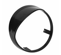 Tbest Cubierta de Protección de Lámpara Cubierta de Faro de Motocicleta Reemplazo de Borde de Bloqueo para Vespa Gts 250 300 2018-2021 Negro (B (negro))