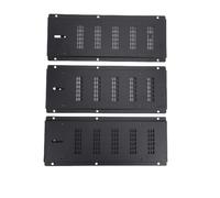 Tbest Cubierta de Ventilación de Base de 16 X 6,5 Pulgadas de Acero Galvanizado con Amortiguador Ajustable y Pantalla de Malla para Espacio de Acceso, Sótano, Garaje, ático