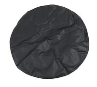 Tbest Cubierta del Neumático de Repuesto Cubierta Protectora de la Rueda de Repuesto Protectora del Neumático 15 Pulgadas Cuero de PVC Impermeable A Prueba de Sol A Prueba de