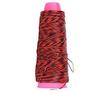Tbest Cuerda para de Polietileno de Alto Peso Molecular, Hilo para de Tiro con de 0,03 Pulgadas y 393,7 Pies con Resistencia a la Abrasión, Alta Dureza para Recurvo (Negro Rojo)