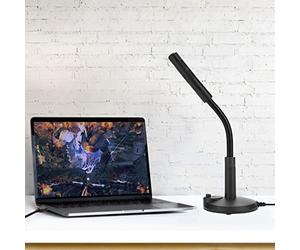 Tbest Cuter Aries & Peherals, Micrófono USB Omnidireccional para Tapón de Escritorio y Reproducción de Escritorio Más Lindo para Grabar, Chat en Línea