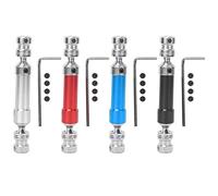 Tbest CVD Eje de transmisión Trasera CVD, Eje de transmisión Trasera de Metal CVD para WLtoys 12428 12423 1/12 RC Car(Azul)