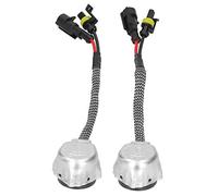 Tbest D2S D4S Cable Adaptador de Portalámparas Carcasa de Aluminio Resistente a Prueba de Golpes Conector de Bombillas de Faros Delanteros a Prueba de Polvo para Xenón D2R D2C y