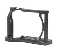 Tbest de Disparo Vertical de Jaula de Cámara de Aleación de Aluminio con Montaje Frío de Zapatillas Múltiples Hilos Agujero de Ubicación para Videografía Profesional A6700