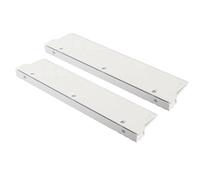 Tbest Disipador de Calor de Refrigeración de Memoria DDR5, Disipador de Calor Enfriador de Aleación de Aluminio para Juegos de PC, Disipación de Eficiente Compatible con G.Skill (WHITE)