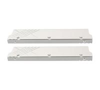 Tbest Disipador de Calor de Refrigeración de Memoria DDR5, Disipador de Calor Enfriador de Aleación de Aluminio para Juegos de PC, Disipación de Eficiente Compatible con G.Skill (SILVER)