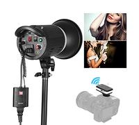 Tbest Disparador Inalámbrico de Alta Velocidad NiceFoto AC24A, Control Remoto de Plástico, Compatible con Flash Síncrono 1320S para Cámaras, y