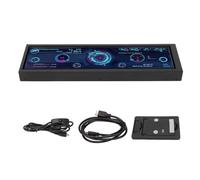 Tbest Dispositivo Electrónico, Capas Más Bonitas, Monitores, 8,8 I Ipisplay 1920X480 CPU Gpu Ata Monitor de Temperatura Chasis Sub Sn para Rpi para