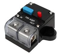 Tbest Disyuntor Disyuntor de Audio para Automóvil Reiniciable de Audio Restablecimiento Manual Disparo Térmico Fusible Recuperable con Protección contra Cortocircuitos y (300A)