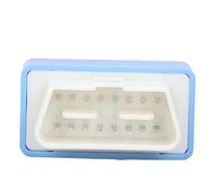 Tbest Eco OBD2 Plug Drive Chip Caja de Sintonización de Economía de 15% Ahorro de Gasolina ABS Universal Azul para Automóviles Posteriores a 1996