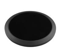 Tbest Efecto de Espejo de Mesa Acrílico Redondo Agua Moderna de Mesa Negra Moderna para RVs Motorhomes Barcos Yates de 500 Mm 20 Pulgadas