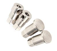 Tbest Eje de Rueda Delantera y Trasera a Control Remoto para WPL D12, Piezas de Repuesto de Servicio Mejorado de Metal, Accesorios para Coche a Control Remoto