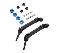 Tbest Eje de transmisión trasera de alta calidad de acero CVD para Slash 4x4 HQ727 Camión Corto (Plata)