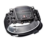 Tbest Electronic Watch with Date Function and PU Strap