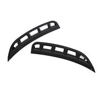 Tbest Embellecedor de Alerón de Ventilación Lateral del Parachoques Delantero Negro Brillante, con Cinta en la Parte Posterior, Reemplazo para GLE Clase W167 V167 2019+ GLE350 GLE400d