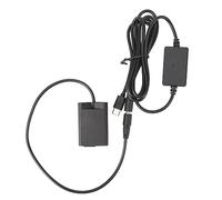 Tbest EN EL25 Batería Simulada Acoplador de CC Reemplazo de Fuente de Alimentación Continua Profesional para Cámaras Digitales Z50 ZFC Z30 Material ABS 68 G