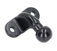Tbest Enganche de Remolque de Acero Forjado de 50Mm para Caravanas, Autocaravanas, Enganche de Remolque de Alta Resistencia a Prueba de Color Negro