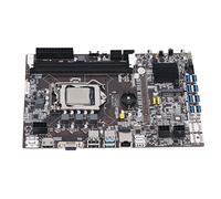 Tbest Erboards Placa Base B75 Miner Placa Base USB para PC Placa Base DDR3 Placa Base Más Linda, Placa Base DDR3 Miner A 1155 8 USB3.0 Placa Base de Energía Trifásica B75 Miner CPU de