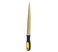 Tbest Escofina para Madera, Lima de Madera Cónica Dorada de 8 Pulgadas para Tallar Carpintería, Herramienta de Carpintero Artesanal, Acero Al Carbono con Cómodo Antideslizante (Lima dorada 10