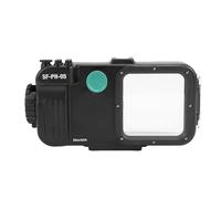 Tbest Estuche de Buceo a Prueba de Agua para Teléfono Cubierta de Carcasa de Fotografía de Snorkel Subacuático Profesional de 20 M para Teléfonos Inteligentes iOS Vidrio de Aleación