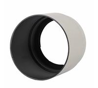 Tbest ET74 Protector de Sombra de Capucha de Lente de Cámara Reversible para EF 70200 Mm F4L Es USM Profesional Durable Matte Acabado Matte ABS Ligero Gray 86G