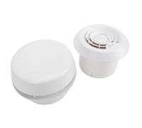 Tbest Extractor de Ventilación de Techo para RV, Material ABS, Ventilación de Techo Silenciosa a Prueba de Sol, con 2 Modos de Velocidad, Flujo de Aire de 200 CFM, para Autocaravana,