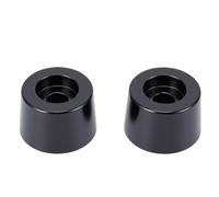 Tbest Extremo Manillar Moto Cnc Aluminio Negro R1200GS | Tapón de Extremo de Barra, Aleación de Aluminio, Revestimiento Negro, Amortiguación de Vibraciones, Motociclismo, Montaje