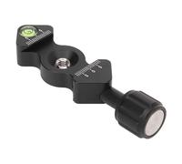 Tbest FC 25 Placa de Liberación Rápida Ancho Ajustable Aleación de Aluminio Cámara Universal de la Cámara Universal con Orificio de Tornillo de 1/4 Pulgada 3/8 Pulgadas para